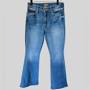 Mother lil weekender Women’s Blue Flare Jeans
